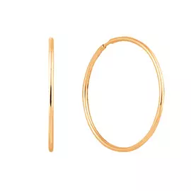 Серьги-конго из красного золота 25-0585-11-00