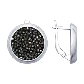 Серьги Кристалл Sw