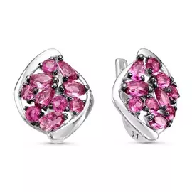 Серьги Кварц