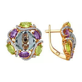 Серьги Микс