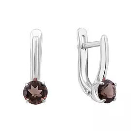 Серьги Раух-топаз,