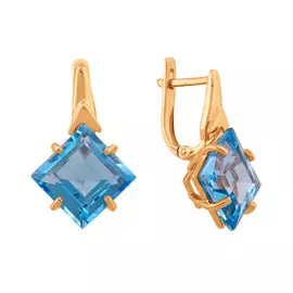 Серьги Топаз Swiss