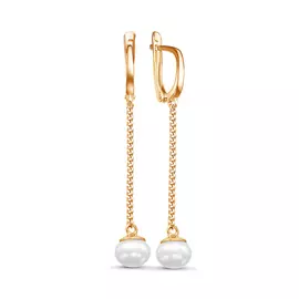 Серьги из серебра с3319п