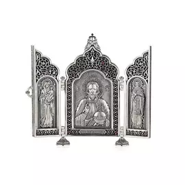 Складень "Господь Вседержитель", Серебро 925* 115543