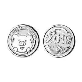 Сувенир из серебра с родированием 91-1425-23-00