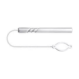 Зажим из серебра с родированием 94090012