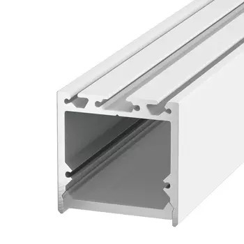 Алюминиевый профиль Design LED LS3535, 2500 мм, белый 00-00010366