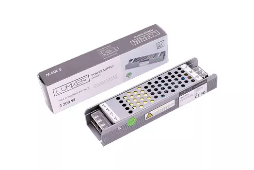 Блок питания для светодиодной ленты YA LUX YA-200-12 00-00002830