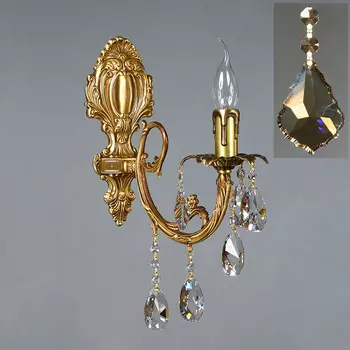 Бра Ambiente ALICANTE 8888/1 AB Honey Leaf