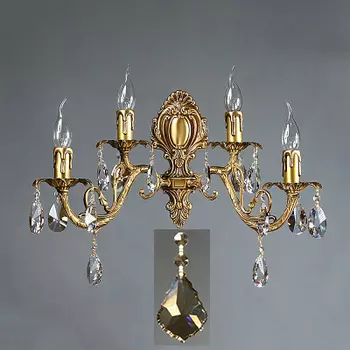 Бра Ambiente ALICANTE 8888/2+2 AB Honey Leaf