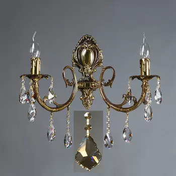 Бра Ambiente ALICANTE 8888/2 PB Honey Leaf