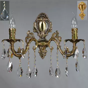 Бра Ambiente GRANADA 2118/2 AB New Leaf