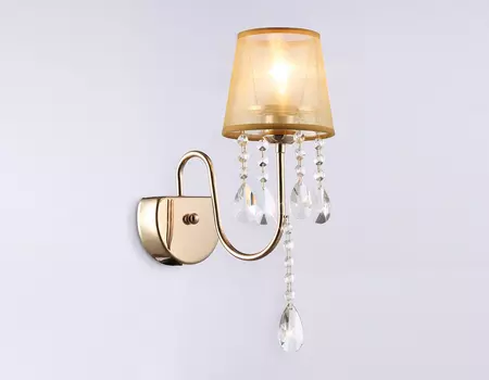 Бра Ambrella light с абажуром и хрусталем Traditional TR4596