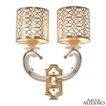 Бра Arte Milano Florentina 301237/2W Wh/Gd