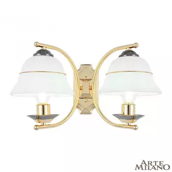 Бра Arte Milano Florentina 301240/2W Bk/Gd