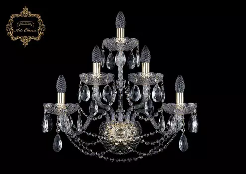 Бра Bohemia Art Classic 10.11.2+2+1.195.XL.Gd.Sp