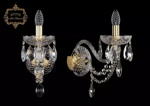 Бра Bohemia Art Classic 10.12.1.195.XL.Gd.Sp