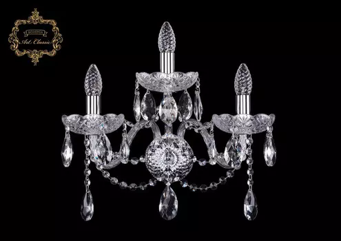 Бра Bohemia Art Classic 10.12.2+1.165.XL.Cr.Sp