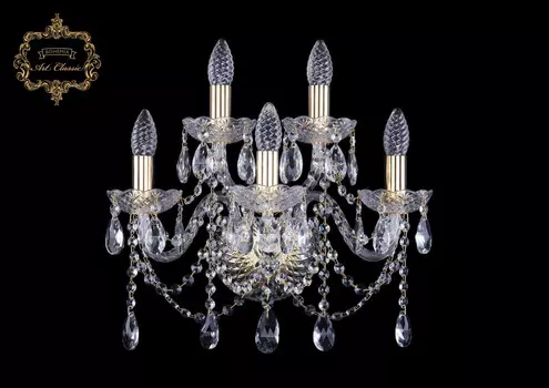 Бра Bohemia Art Classic 10.12.3+2.165.Gd.Sp