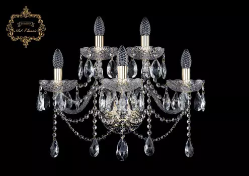 Бра Bohemia Art Classic 10.12.3+2.195.XL.Gd.Sp