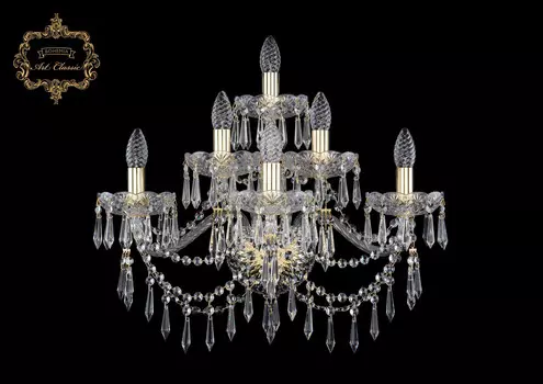 Бра Bohemia Art Classic 10.23.3+2+1.220.XL.Gd.Dr