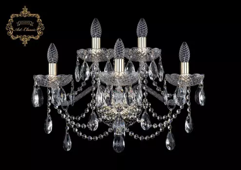 Бра Bohemia Art Classic 10.25.3+2+1.220.Gd.Sp