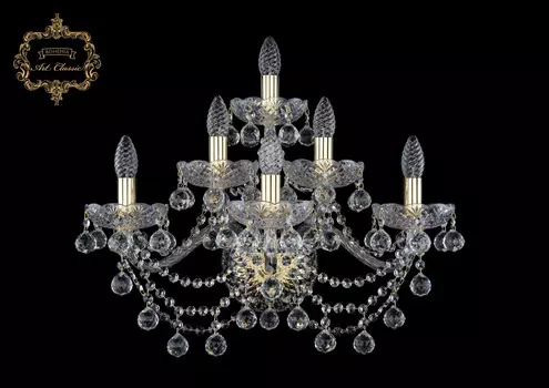 Бра Bohemia Art Classic 10.26.3+2+1.220.XL.Gd.B