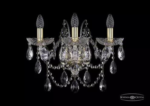 Бра Bohemia Ivele 1411B/3/160/XL G