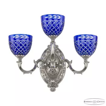 Бра Bohemia Ivele 7214B12/2+1/210 Ni P1 U Clear-Blue/H-1J