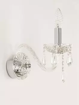 Бра Bohemia Ivele Crystal 104B/1/165 Ni