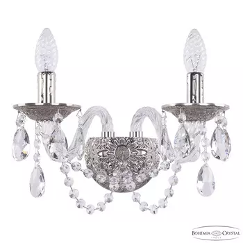 Бра Bohemia Ivele Crystal 16202B/2/141 Ni