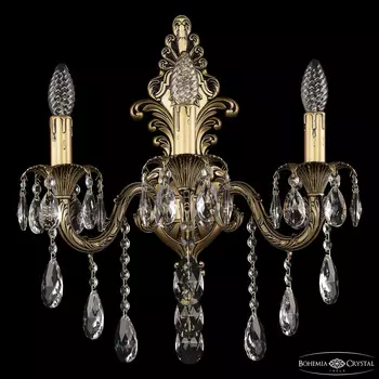 Бра Bohemia Ivele хрустальное AL AL7901B15/3/175 B AGB