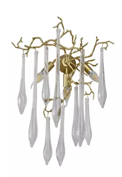 Бра Crystallux REINA REINA AP3 GOLD PEARL