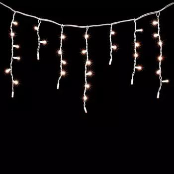 Гирлянда LTC Бахрома 3,1 x 0,5 м Экстра Тепло-Белая 220В, 120 LED 04-194