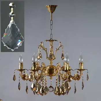 Хрустальная люстра Ambiente Ambient 2118/6 AB New Leaf