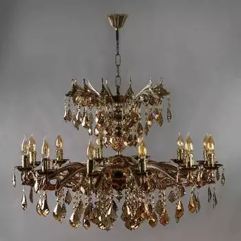 Хрустальная люстра Ambiente Ambient 2128/12+12 PB Tear Drop