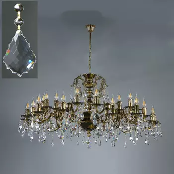 Хрустальная люстра Ambiente Ambient 2226/30 AB New Leaf