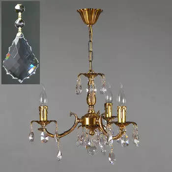 Хрустальная люстра Ambiente Ambient 2226/3 AB New Leaf