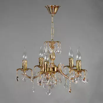 Хрустальная люстра Ambiente Ambient 2226/5 WP New Leaf