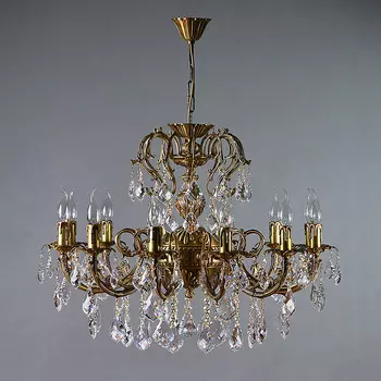 Хрустальная люстра Ambiente Ambient 8888/12 AB New Leaf