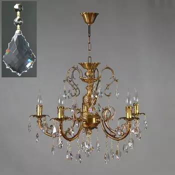 Хрустальная люстра Ambiente Ambient 8888/5 AB New Leaf