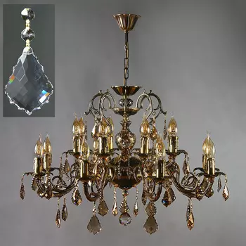 Хрустальная люстра Ambiente Ambient 8888/8+8 PB New Leaf