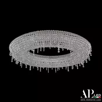 Хрустальная люстра APL LED Потолочная Rimini S502.0.80.B.3000