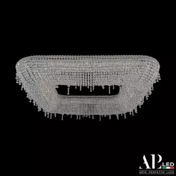 Хрустальная люстра APL LED Потолочная Rimini S504.0.100.B.3000