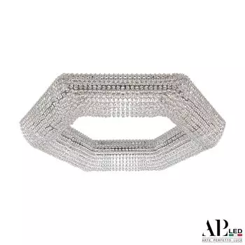 Хрустальная люстра APL LED Потолочная Rimini S506.0.80.A.4000