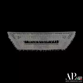 Хрустальная люстра APL LED Потолочная Rimini S515.0.160.B.3000