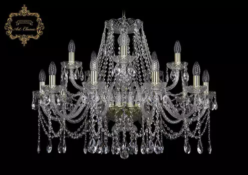 Хрустальная люстра Bohemia Art Classic 11.12.10+5.300.Gd.Sp