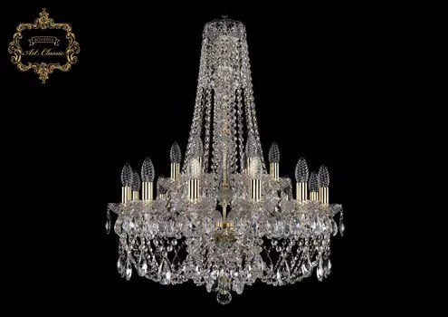 Хрустальная люстра Bohemia Art Classic 11.21.12+6.220.h-82.Gd.Sp