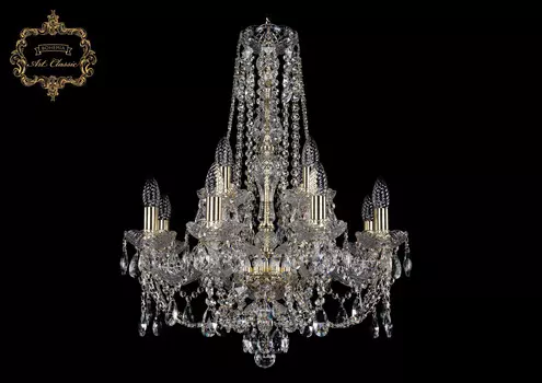 Хрустальная люстра Bohemia Art Classic 11.21.8+4.200.h-70.Gd.Sp