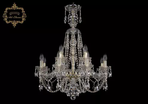 Хрустальная люстра Bohemia Art Classic 11.21.8+4.220.XL-82.Gd.Sp